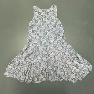 Women's Dress Small Purple Mini Lace Overlay Floral Party Cocktail Romantic